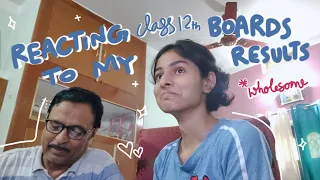 reacting to my ISC class 12th boards results (live reaction)