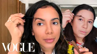 GET THE LOOK: I Followed Anitta's Makeup Tutorial | Transform your Day Makeup for the Night