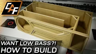 How to Build a T-Line Subwoofer Box