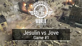 [COH2] World Championship 2019 | Jesulin vs Jove | Game 1