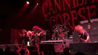 Cannibal Corpse 'Scourge Of Iron' LIVE Metal Crushes All Tour 4/21/24 Albuquerque NM