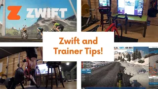 Zwift Setup + Tips for Riding the Trainer!