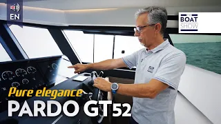 [ENG] PARDO GT52 - Motor Boat Review - The Boat Show