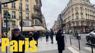 Paris,  France 🇫🇷 , Chatelet, Paris Walking Tour, Paris 4k January 2023