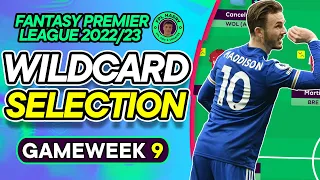 MY FPL GW9 TEAM SELECTION | Wildcard Active! 33K Overall Rank! | Fantasy Premier League Tips 2022/23