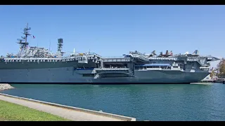 Aircraft Carrier  Nimitz CVN-68 Flight Deck Action  [4K]