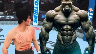 PS5 | Bruce Lee vs. Pro Combat Mankey (EA Sports UFC 5)