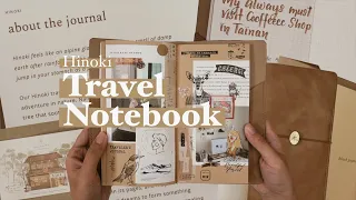 Soft Vegan Leather: #Hinoki Travel Notebook | #iambrownholic