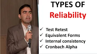 Reliability and its types | What is Cronbach Alpha | Test -Re test | Split Half | Kokab Manzoor