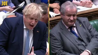 Boris Johnson makes another joke about Ian Blackford's weight