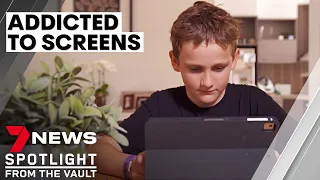 Screen addiction: family tries going device-free for a week | 7NEWS Spotlight