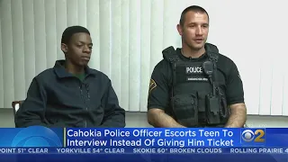 Cop Pulls Teen Over, Gives Him A Ride To Job Interview