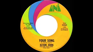 1971 HITS ARCHIVE: Your Song - Elton John (mono 45)