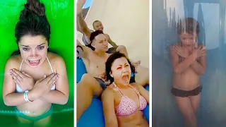 Random Funny Videos Compilation - The Most Ridiculous Moments At Amusement Parks Caught On Camera