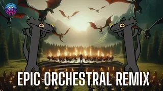 Toothless dancing to Driftveil City meme - Epic Orchestral Remix