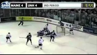 UNH Men's Ice Hockey Highlights vs. Maine (02/05/11)