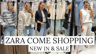 NEW IN ZARA COME SHOPPING WITH ME & SALE TRY ON HAUL
