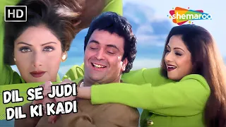 Dil Se Judi Dil Ki Kadi | Rishi Kapoor, Sridevi | Alka Yagnik Love Songs | Kaun Sachcha Kaun Jhootha