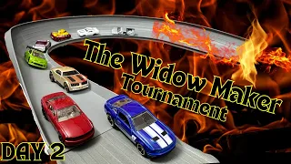 DIECAST CARS RACING | WIDOW MAKER TOURNAMENT |  DAY 2