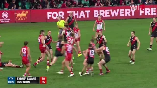 Gary Rohan Kicks The Winning Goal After The Siren