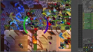 Tibia Antica Zero Respect #4 - Battle vs wdc Thais