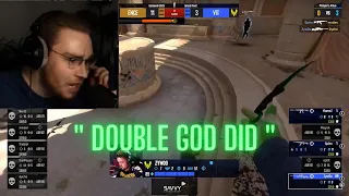 Ohnepixel reacts to Vitality double "god did" against Ence at Gamers8