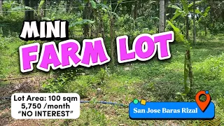 LOT FOR SALE | MINI FARM LOT sa Baras Rizal | 5,000 reservation fee | TITLED LOT