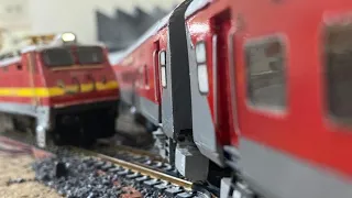 WAP7 & WAP 4 READY TO RUN AFTER MAINTENANCE |Loco shed | Model train ho scale #indianrailways