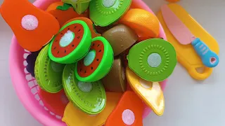 Satisfying Video | How to Cutting WoodenFruits and Vegetables ASMR