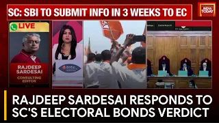 Supreme Court's Big Verdict On Electoral Bonds Pre-Lok Sabha Polls, Rajdeep Sardesai Talks About It