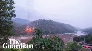 Fighting erupts in Myanmar near Thai border