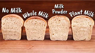 This is How Milk Affects Bread Dough | How to Use Milk in Breadmaking