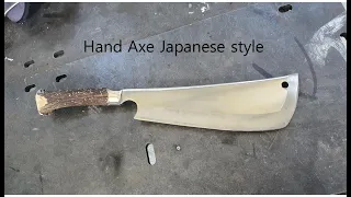 Hand Axe with Japanese style