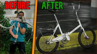 How to build a fixie from a folding bike