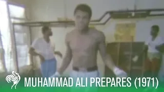 Rare Footage: Muhammad Ali Prepares To Fight Joe Frazier (1971) | Sporting History