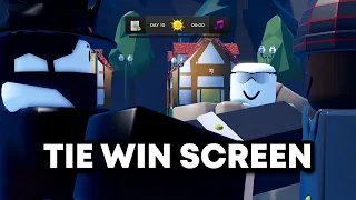 Tie Win Screen | Bloxston Mystery