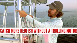 How To Position Your Boat To Catch Redfish Without A Trolling Motor