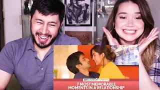 FILTERCOPY: 7 MOST MEMORABLE MOMENTS IN A RELATIONSHIP | Reaction!