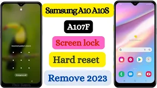 Samsung A10/A10s hard reset/unlock letest security 2023 .#hardreset #unlock #trending