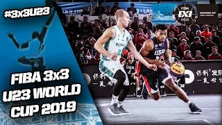 Kazakhstan v USA | Men's Full Game | FIBA 3x3 U23 World Cup 2019