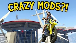 CRAZY MOD RACE! GTA 5 Funny Moments : Olli43 vs Geo23!