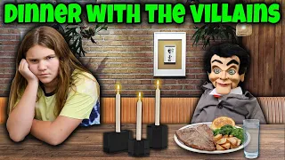 Dinner With Villains Episode 1! The Evil Dummy Slappy