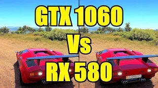 Forza Horizon 3 Pc GTX 1060 Vs AMD RX 580 Frame Rate Comparison