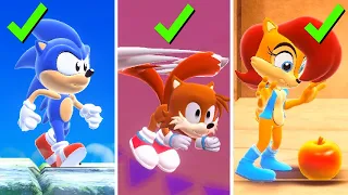 Sonic Superstars: SatAM EDITION! ~ Sonic Superstars mods ~ Gameplay