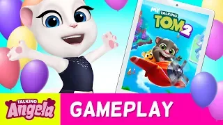 💖 A Day Playing My Talking Tom 2  💖 Talking Angela