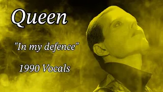 In My Defence  Freddie Mercury 1990 vocals ( AI COVER ) (Queen)