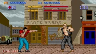 Street Fighter 1 [Arcade] - play as Mike (playthrough)