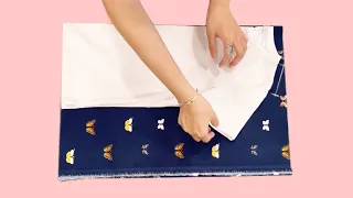 🦋 You don't have to be a tailor!  Sewing blouse this way is quick and easy