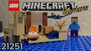 LEGO Minecraft | Steve’s Dessert Expedition 21251 Review