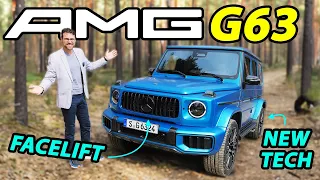 Mercedes G-Class facelift REVIEW 2025 G63 AMG vs G500